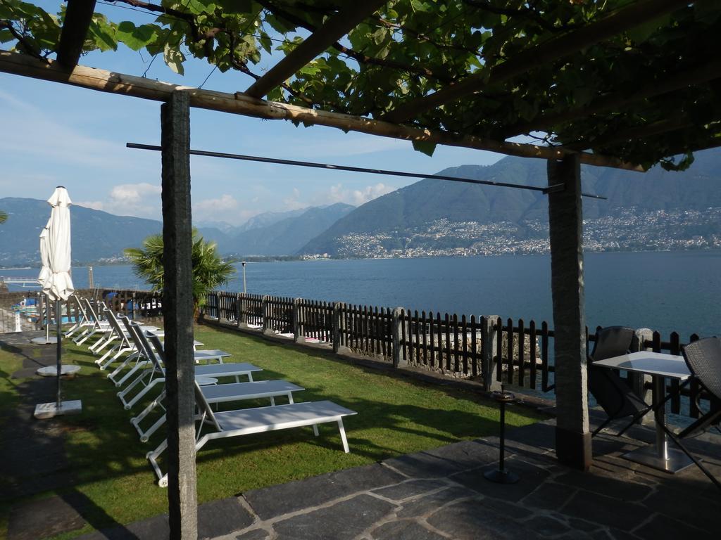 Luxerioeses Apartment 52 Viralago Mit Privatstrand Gambarogno Extérieur photo