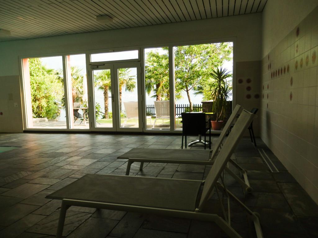 Luxerioeses Apartment 52 Viralago Mit Privatstrand Gambarogno Extérieur photo